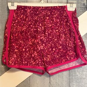 C9 by Champion Girls Pink Splatter 2 Inch Swimming,Running,Exercise,P.E. Shorts